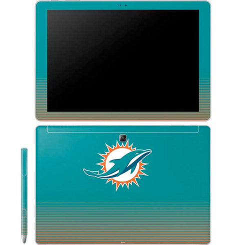 NFL Miami Dolphins Breakaway Galaxy Book 12in Skin